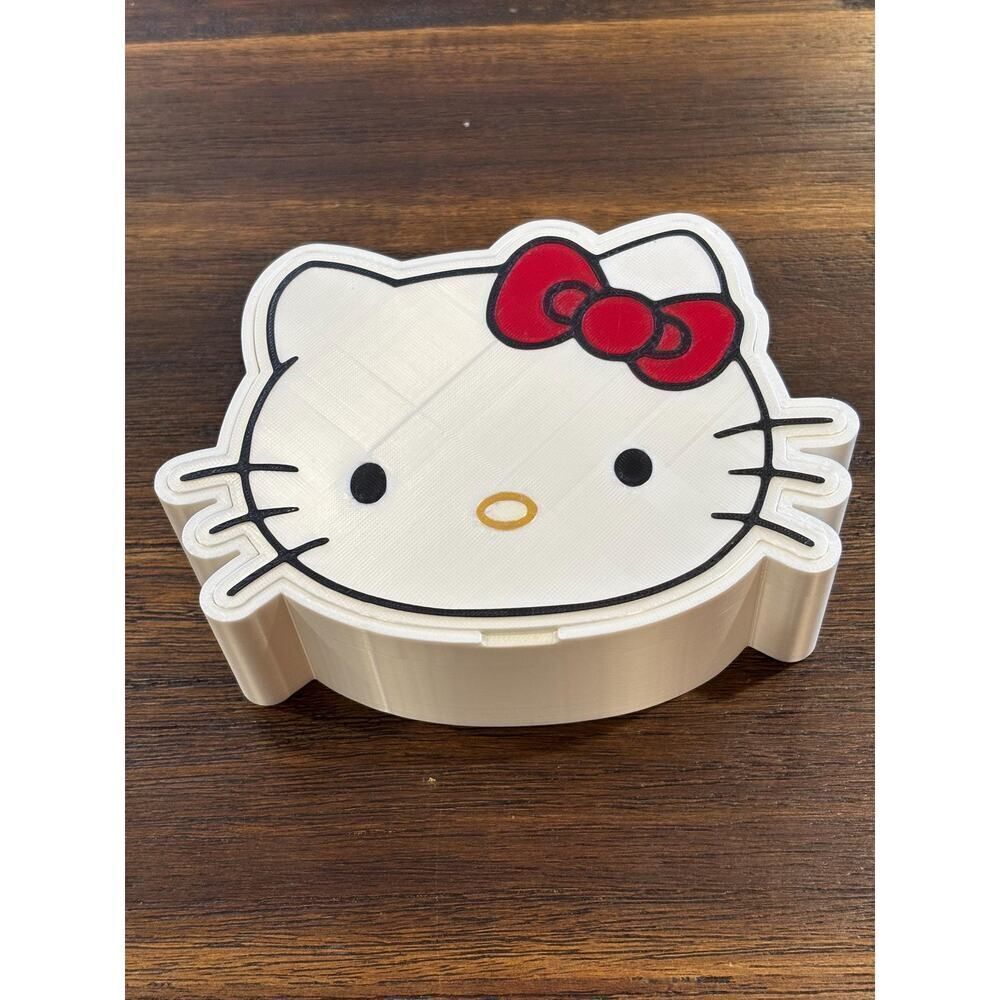 Hello Kitty Keepsake Box Lid Kawaii Box Trinket Jewelry Organizer Sanrio Décor